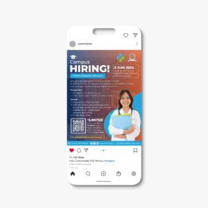 Template Poster Campus Hiring