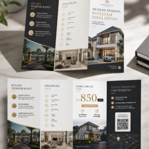Jasa Desain Brosur Properti
