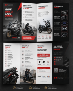 Desain Brosur Dealer Motor